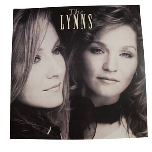 The Lynns Self‎ Titled 12x12 Double Sided Flat Promo Poster 1998 Reprise Country